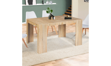 Console-table à manger extensible Nora bois 140cm