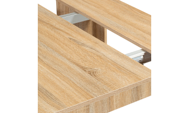 Console-table à manger extensible Nora bois 140cm