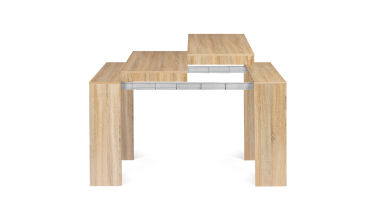 Console-table à manger extensible Nora bois 140cm