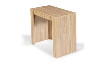 Console-table à manger extensible Nora bois 140cm