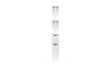 Colonne salle de bain blanche 118cm