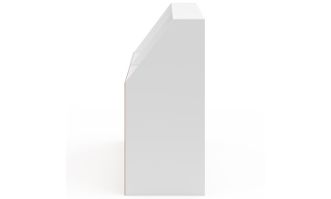 Armoire sous pente Tom 3 portes coulissantes blanches