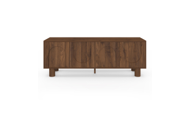 Meuble TV Arlo effet noyer 140cm