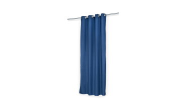 Rideaux thermiques bleu 135x240 cm - Lot de 2