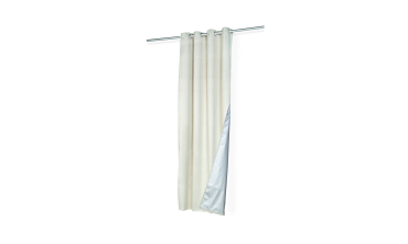 Rideaux thermiques beiges 135x240 cm - lot de 2