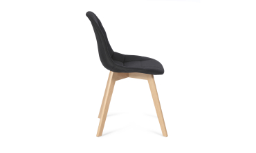Chaises Suedia et Gabriella mix de couleurs - lot de 4