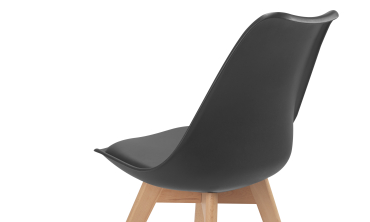 Chaises Suedia et Gabriella mix de couleurs - lot de 4