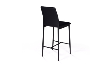 Tabourets de bar Regilux noires - lot de 2
