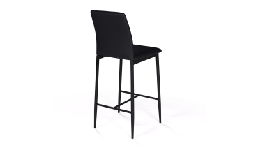 Tabourets de bar Regilux noirs - lot de 4