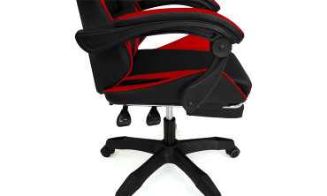 Fauteuil de bureau spécial gaming noir et rouge