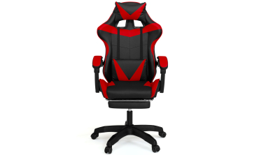 Fauteuil de bureau spécial gaming noir et rouge