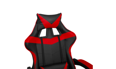 Fauteuil de bureau spécial gaming noir et rouge