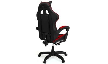 Fauteuil de bureau spécial gaming noir et rouge