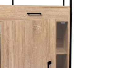 Meuble cuisine Memphis 2 niveaux 60x170cm