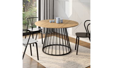 Table à manger ronde Adelle Ø110cm