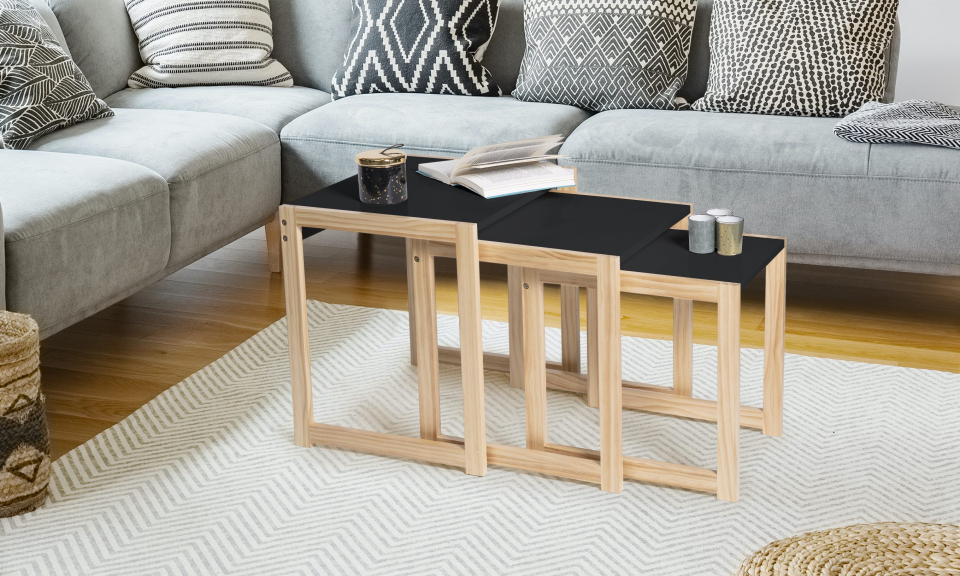 Table basse gigognes Livia Table basse gigognes Livia