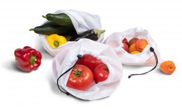 Sacs fruits et légumes réutilisables - lot de 10